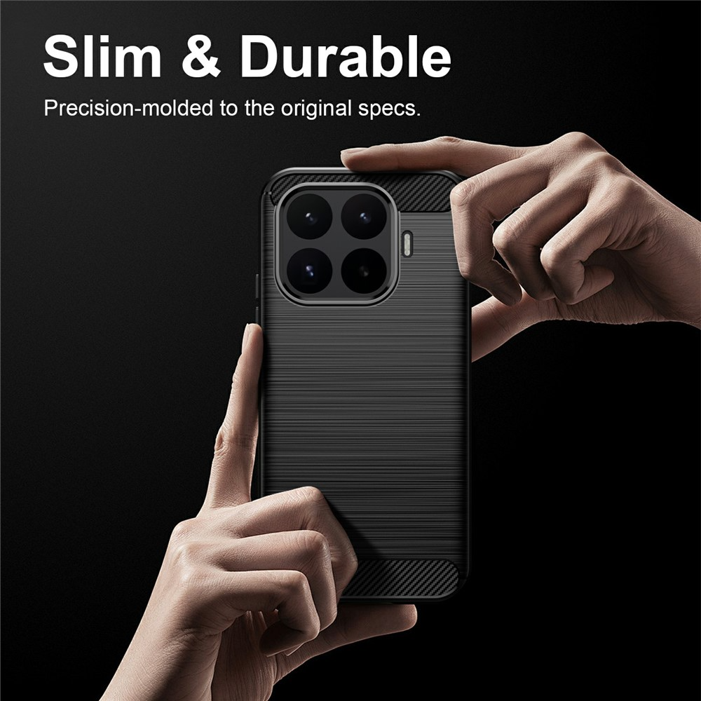 Deksel til Xiaomi 17T, OEM, Carbon Black, Svart
