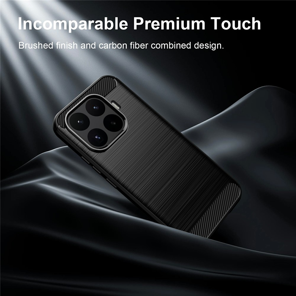 Deksel til Xiaomi 17T, OEM, Carbon Black, Svart