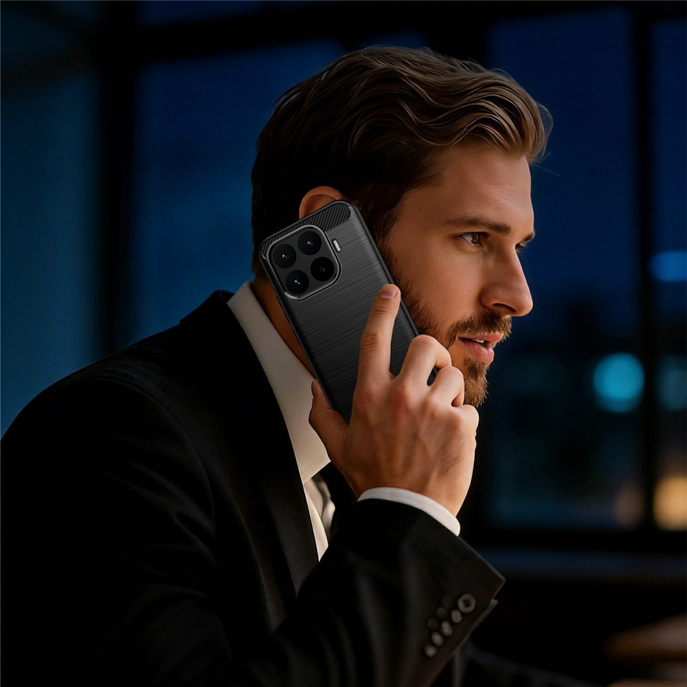 Deksel til Xiaomi 17T, OEM, Carbon Black, Svart