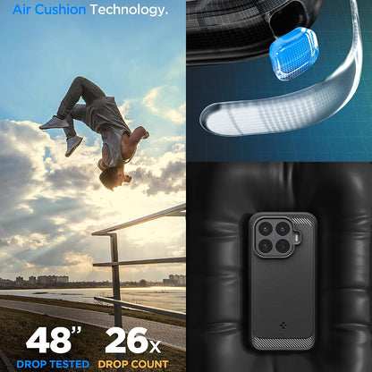 Deksel til Xiaomi 17T Pro, Spigen, Rugged Armor, Svart ACS11869