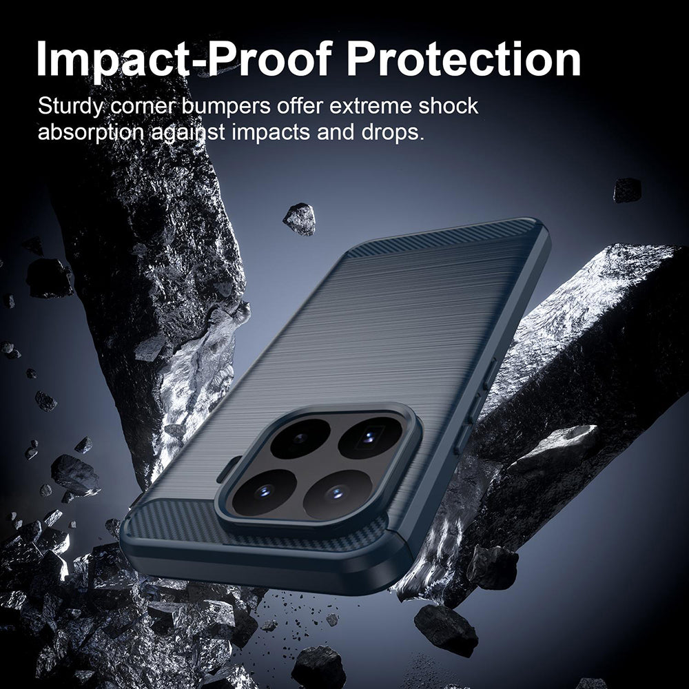 Deksel til Xiaomi 17T Pro, Techsuit, Karbon, Blå