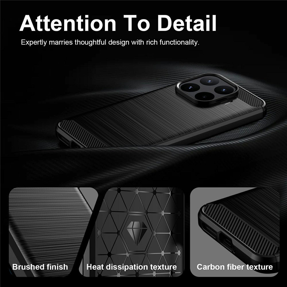 Deksel til Xiaomi 17T Pro, Techsuit, Karbon, Svart