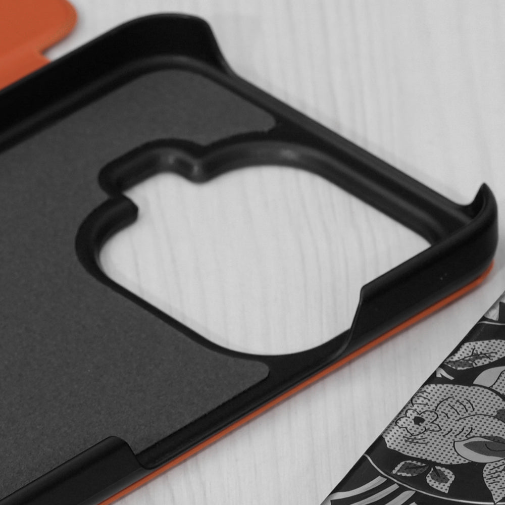 Deksel for Xiaomi 17T Pro, Techsuit, eFold, Oransje