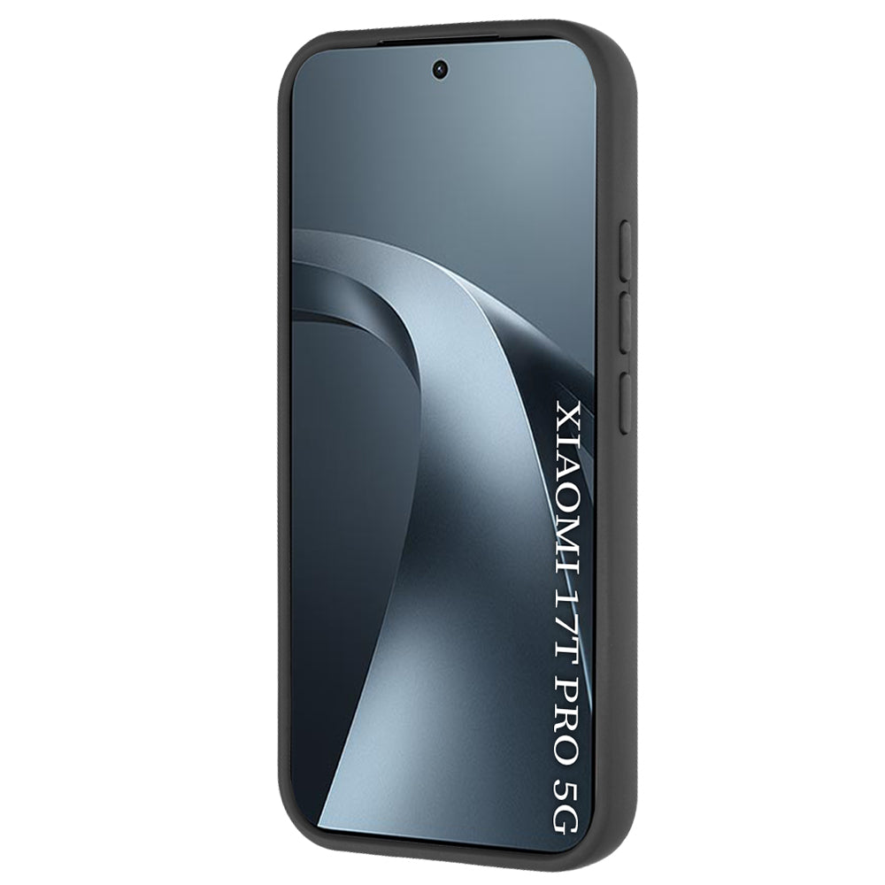 Deksel for Xiaomi 17T Pro, Techsuit, Glinth, Svart