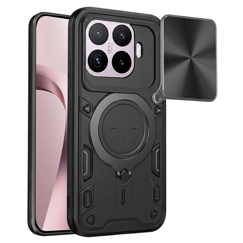 Deksel for Xiaomi 17T, Techsuit, CamGuard Pro, Svart