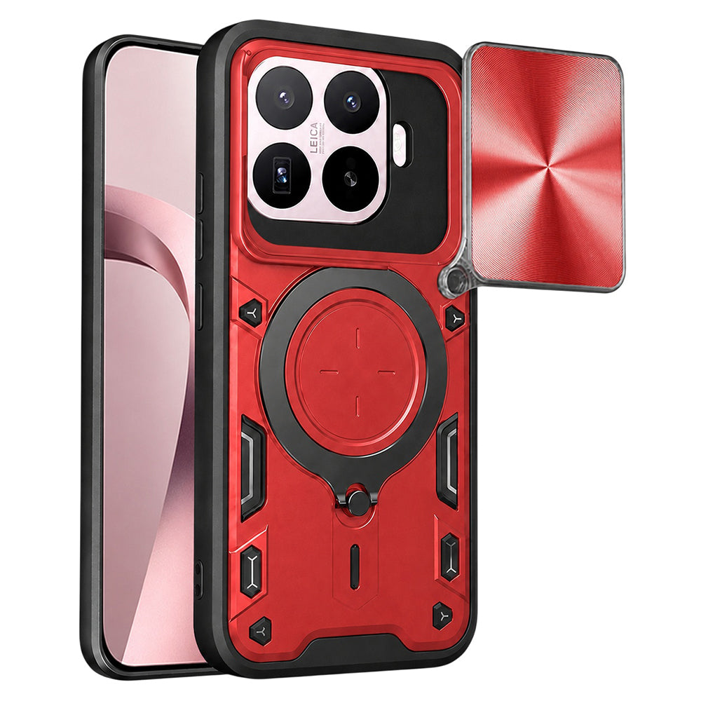 Deksel til Xiaomi 17T, Techsuit, CamGuard Pro, Rød