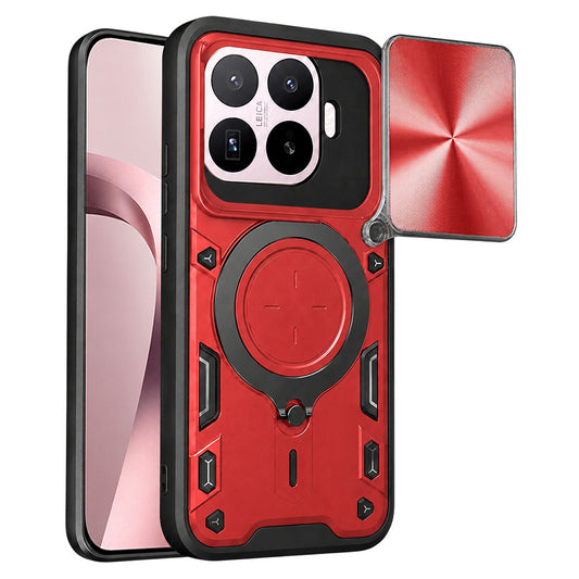 Deksel til Xiaomi 17T, Techsuit, CamGuard Pro, Rød