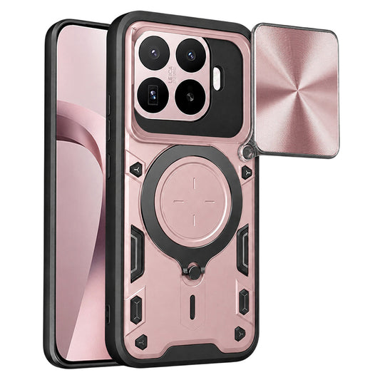 Deksel til Xiaomi 17T, Techsuit, CamGuard Pro, Rosa Gull