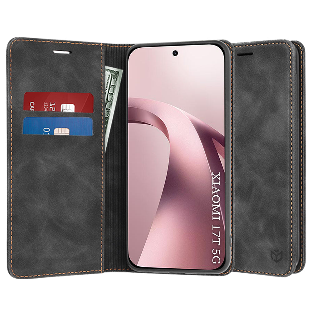 Deksel til Xiaomi 17T, Techsuit, Confy, Svart