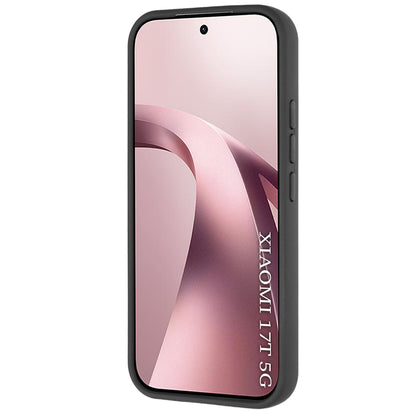 Deksel for Xiaomi 17T, Techsuit, Glinth, Svart