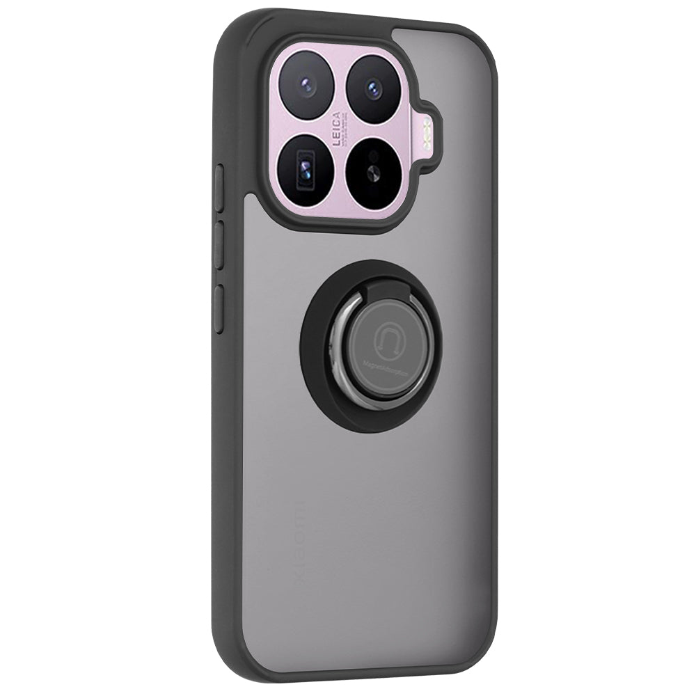 Deksel for Xiaomi 17T, Techsuit, Glinth, Svart