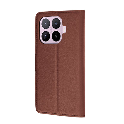 Deksel for Xiaomi 17T, Techsuit, Leather Folio, Brun