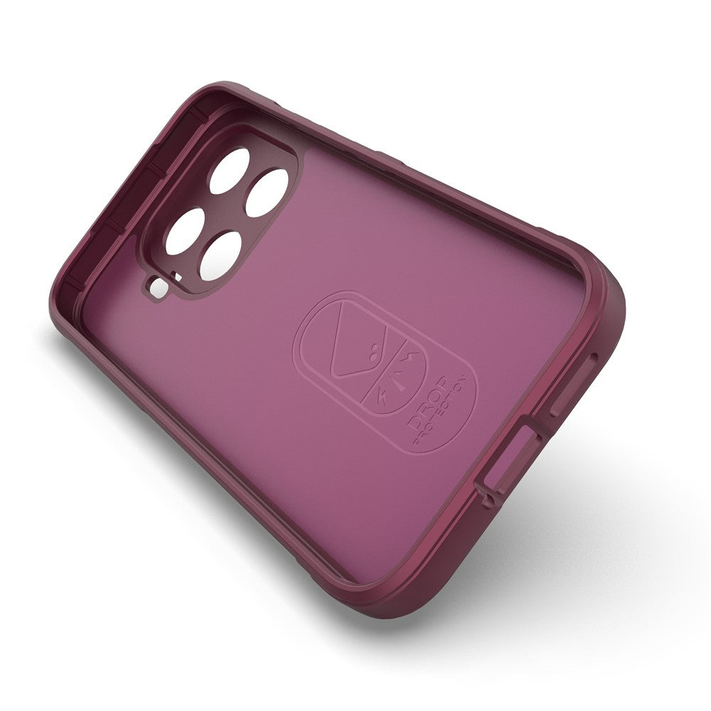 Deksel for Xiaomi 17T, Techsuit, Magic Shield, Burgunder
