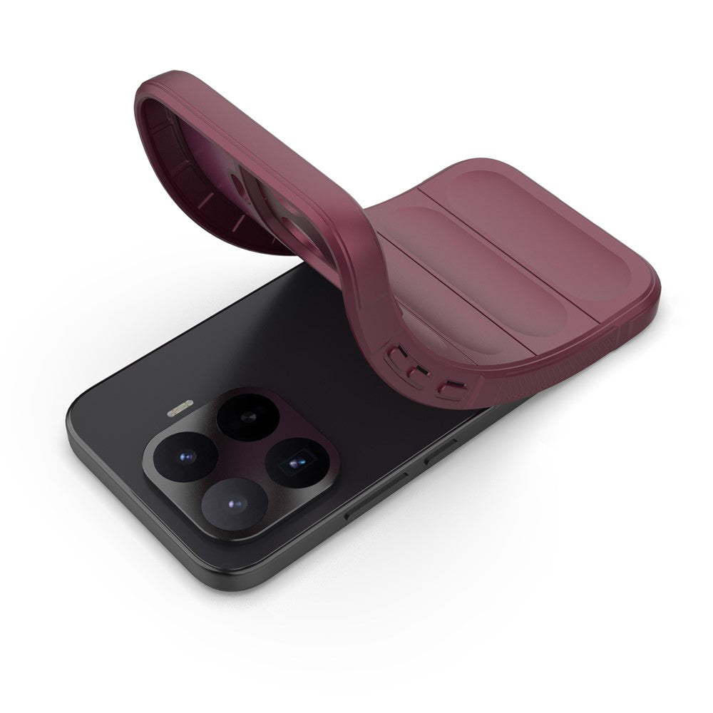 Deksel for Xiaomi 17T, Techsuit, Magic Shield, Burgunder