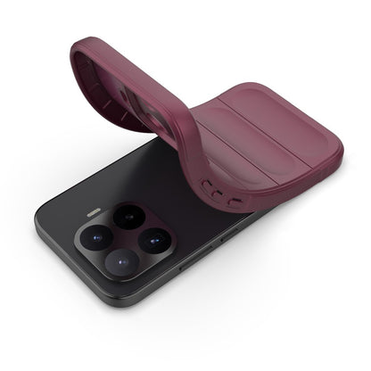 Deksel for Xiaomi 17T, Techsuit, Magic Shield, Burgunder