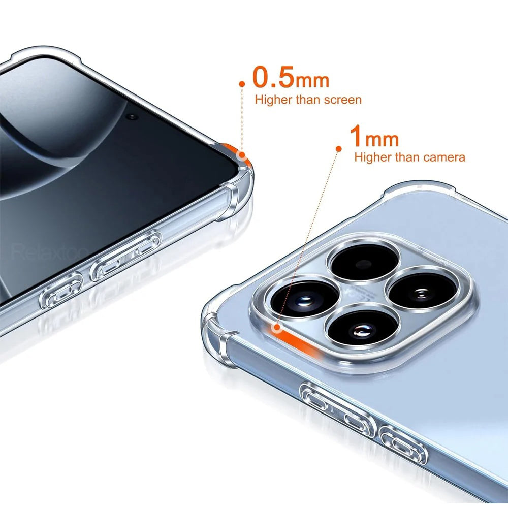 Deksel til Xiaomi 17T, Techsuit, Støtsikker Klar, Transparent