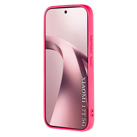 Deksel til Xiaomi 17T, Techsuit, SoftFlex, Mørk Rosa