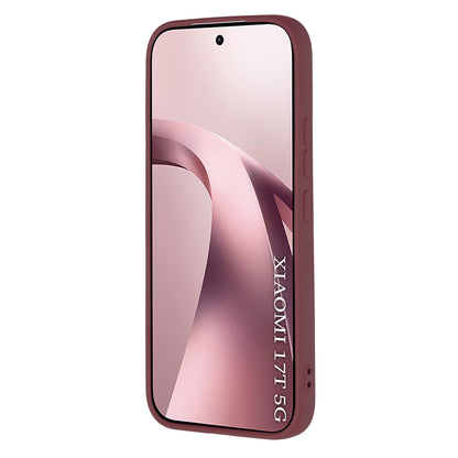 Deksel til Xiaomi 17T, Techsuit, SoftFlex, Burgunder