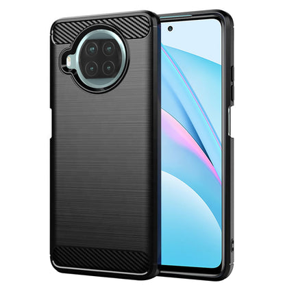 Deksel til Xiaomi Mi 10T Lite 5G, Techsuit, Karbon, Svart