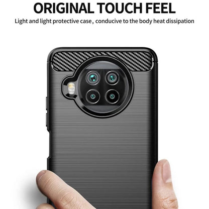 Deksel til Xiaomi Mi 10T Lite 5G, Techsuit, Karbon, Svart
