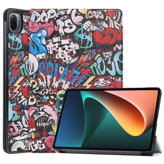 Deksel for Xiaomi Pad 5 / 5 Pro, Techsuit, FoldPro Urban Vibe, Flerfarget
