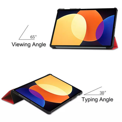 Deksel til Xiaomi Pad 5 Pro 12.4, Techsuit, FoldPro, Svart