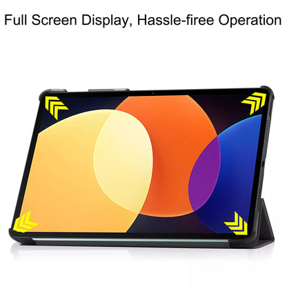Deksel til Xiaomi Pad 5 Pro 12.4, Techsuit, FoldPro, Svart