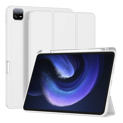 Deksel for Xiaomi Pad 6 / 6 Pro, Techsuit, Flex Trifold, Grå