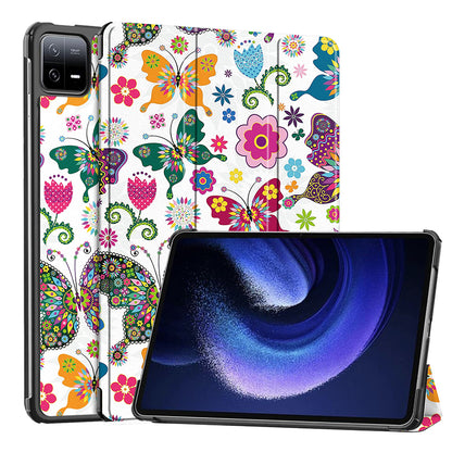 Deksel for Xiaomi Pad 6 / 6 Pro, Techsuit, FoldPro Butterfly, Flerfarget