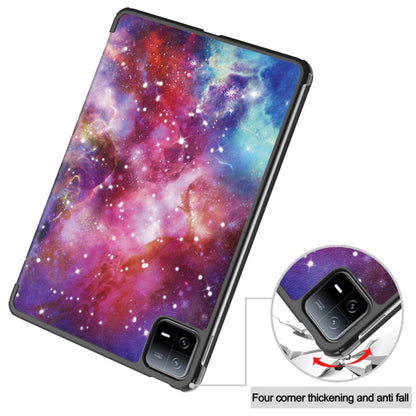 Deksel for Xiaomi Pad 6 / 6 Pro, Techsuit, FoldPro Galaxy, Flerfarget