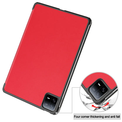 Deksel for Xiaomi Pad 6 / 6 Pro, Techsuit, FoldPro, Rød