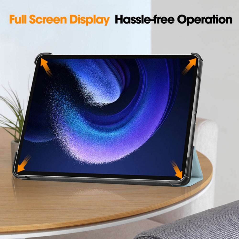 Deksel for Xiaomi Pad 6 / 6 Pro, Techsuit, FoldPro Unicorn, Flerfarget