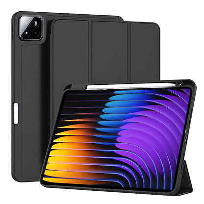 Deksel for Xiaomi Pad 7 / 7 Pro, Techsuit, Flex Trifold, Svart