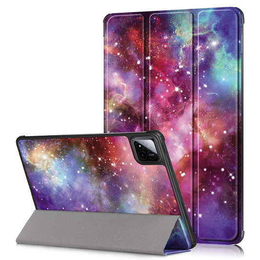 Deksel for Xiaomi Pad 7 / 7 Pro, Techsuit, FoldPro Galaxy, Flerfarget