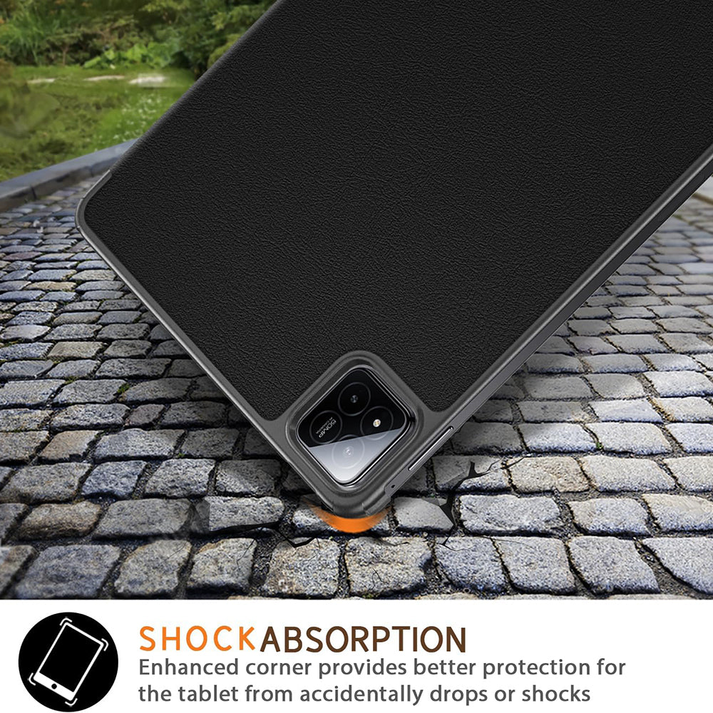 Deksel for Xiaomi Pad 7 / 7 Pro, Techsuit, FoldPro, Svart