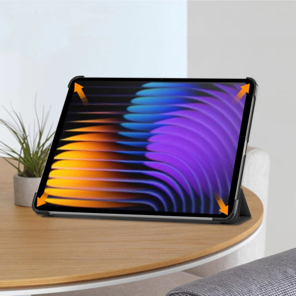 Deksel for Xiaomi Pad 7 / 7 Pro, Techsuit, FoldPro Unicorn, Flerfarget