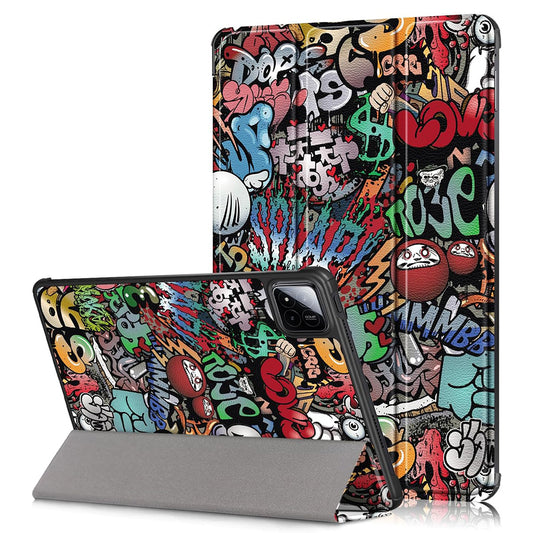 Deksel for Xiaomi Pad 7 / 7 Pro, Techsuit, FoldPro Urban Vibe, Flerfarget