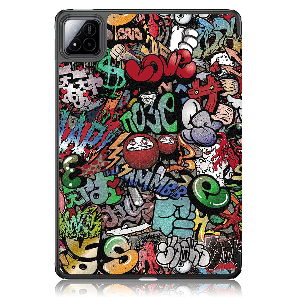 Deksel for Xiaomi Pad 7 / 7 Pro, Techsuit, FoldPro Urban Vibe, Flerfarget