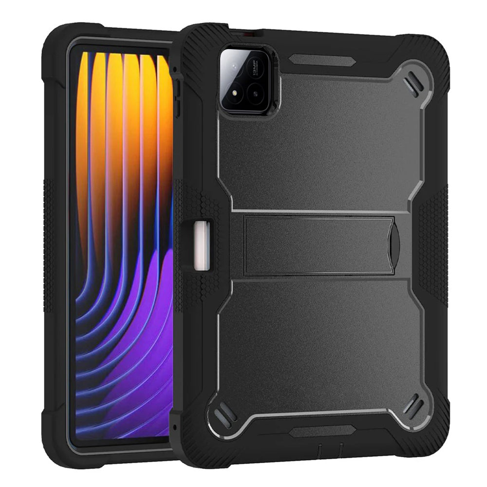 Deksel for Xiaomi Pad 7, Techsuit, Rugged TabShell, Svart