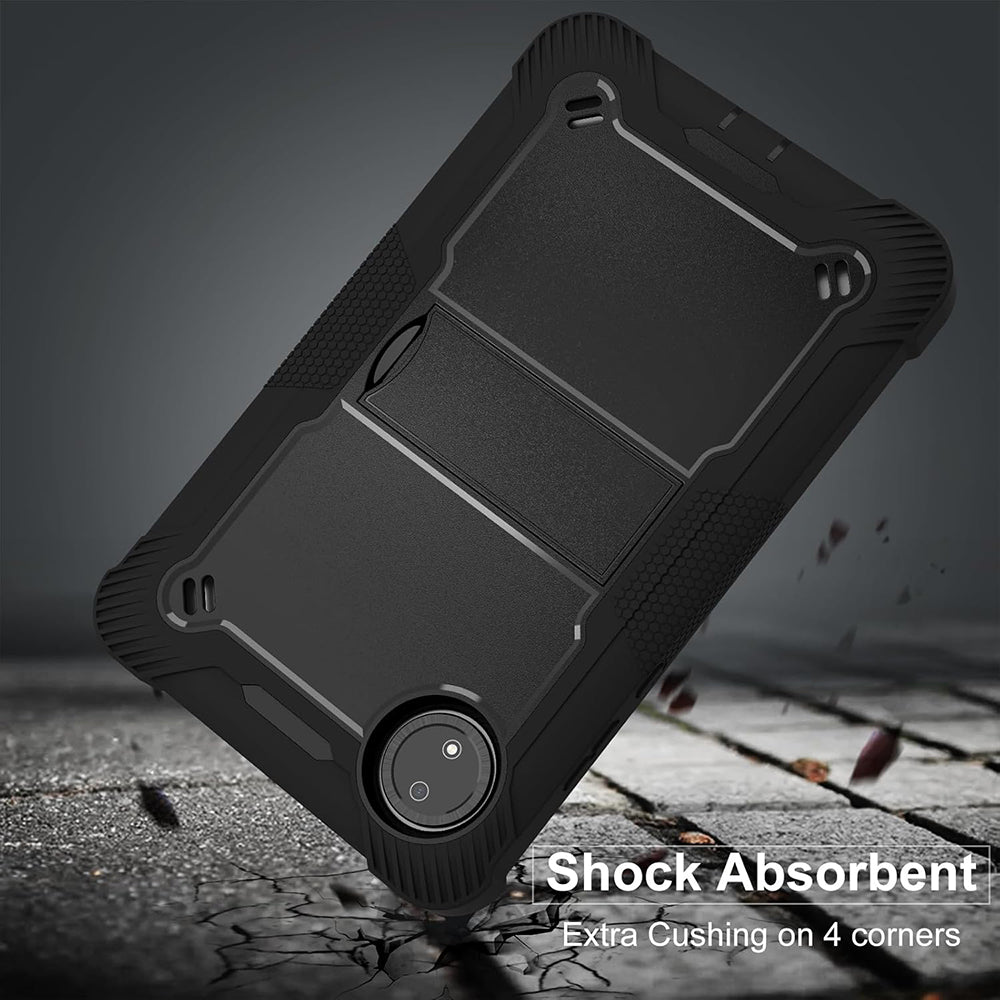 Deksel for Xiaomi Pad 7, Techsuit, Rugged TabShell, Svart