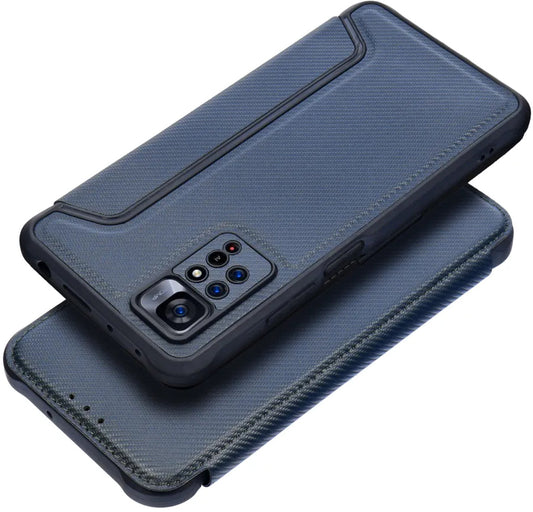 Deksel for Xiaomi Poco C75 5G / C75 / Redmi 14C, OEM, Razor Book, Blå