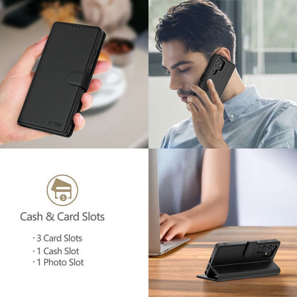 Deksel for Xiaomi Poco F8 Ultra, Tech-Protect, Wallet, Svart