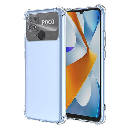 Deksel til Xiaomi Poco C40, Techsuit, Støtsikker Klar, Transparent