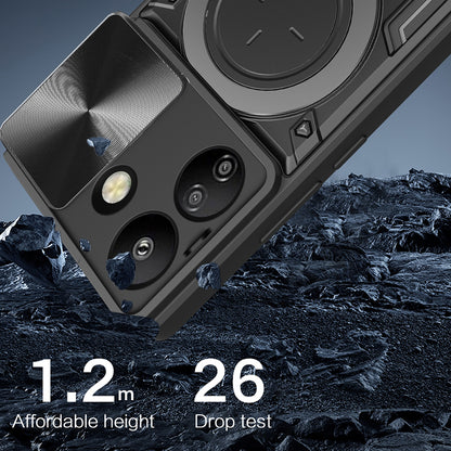 Deksel for Xiaomi Poco C65 / Redmi 13C, Techsuit, CamGuard Pro, Svart