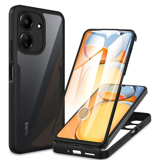 Deksel for Xiaomi Poco C65 / Redmi 13C, Techsuit, ColorVerse 360, Svart