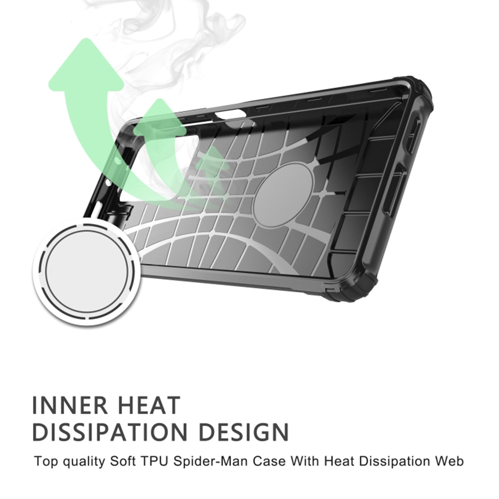 Deksel for Xiaomi Poco C65 / Redmi 13C, Techsuit, Hybrid Armor, Svart