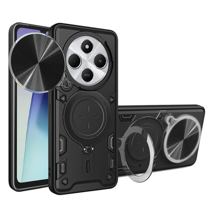 Deksel for Xiaomi Poco C75 / Redmi 14C, Techsuit, CamGuard Pro, Svart