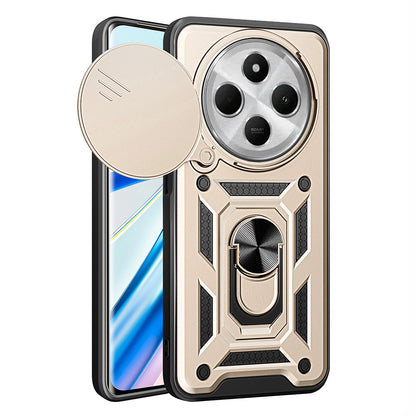 Deksel for Xiaomi Poco C75 / Redmi 14C, Techsuit, CamShield, Gullfarget