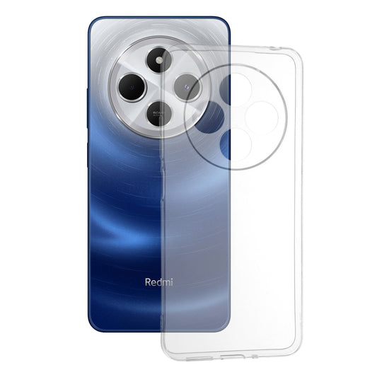 Deksel for Xiaomi Poco C75 / Redmi 14C, Techsuit, Klar, Transparent