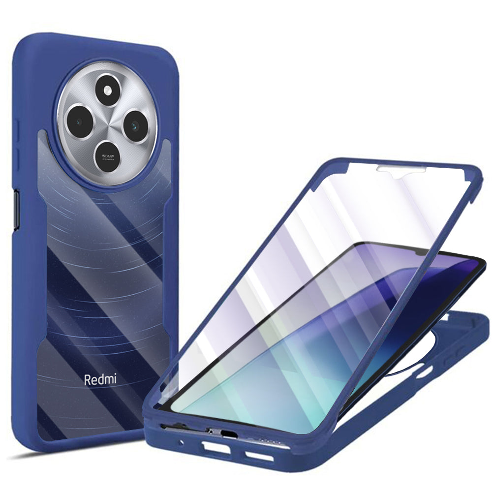 Deksel for Xiaomi Poco C75 / Redmi 14C, Techsuit, ColorVerse 360, Blå